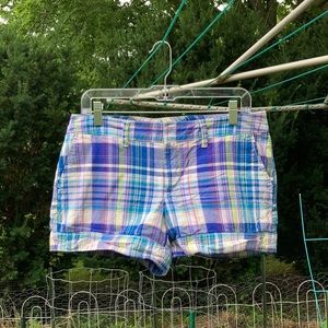 GAP Plaid Shorts Size 8